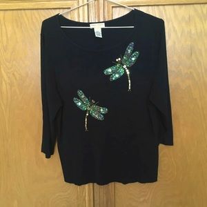 Drapers and Damon sweater top PXL